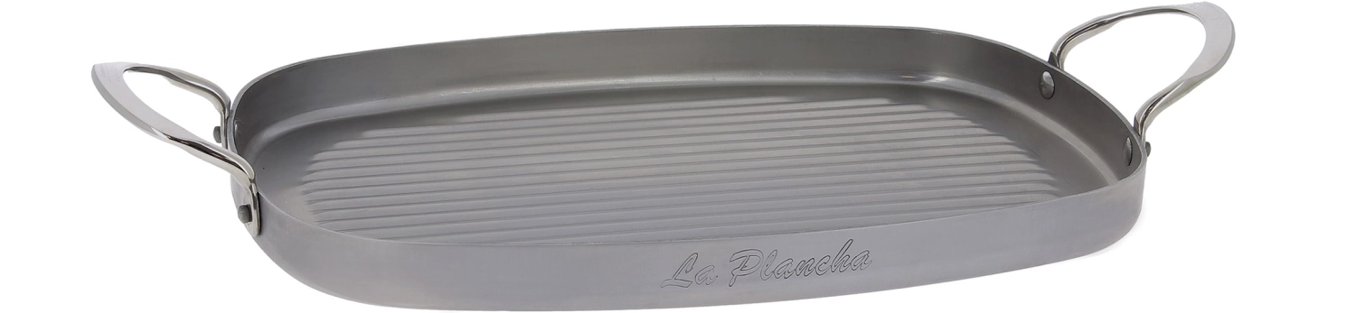 Plancha grill a anses mineral b 38x26cm