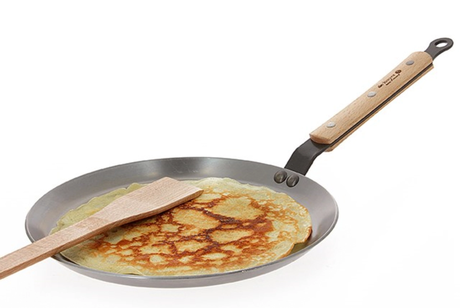 Poele a crepe mineral b bois ø 24cm