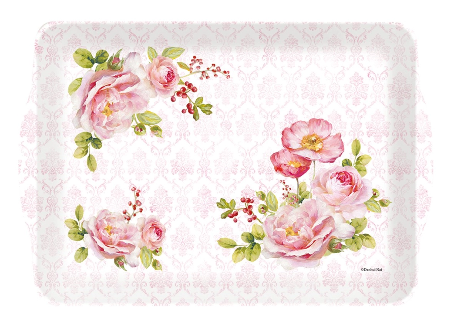 Floral Damask Tablet