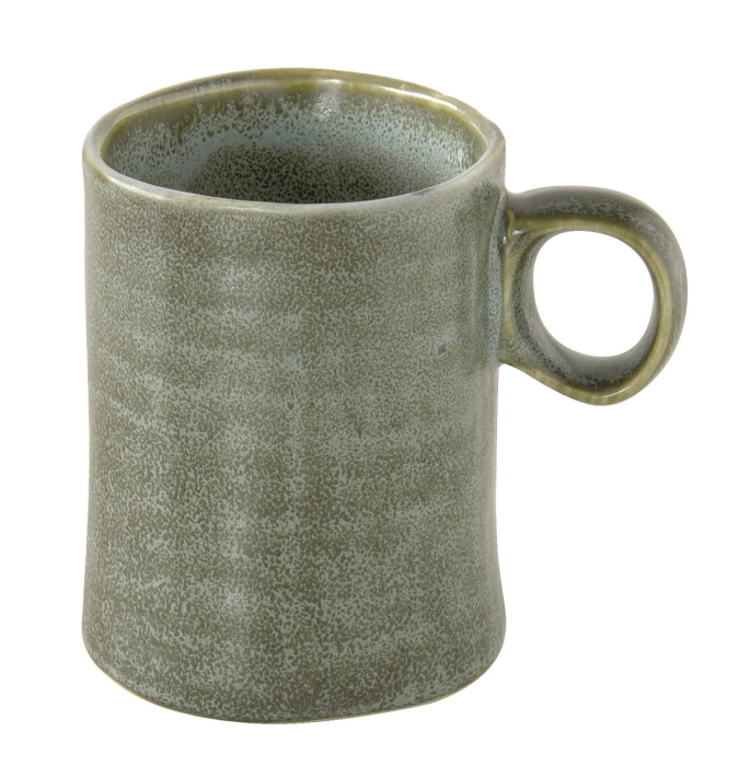 Essential Tasse, Steingut, grün, 280ml