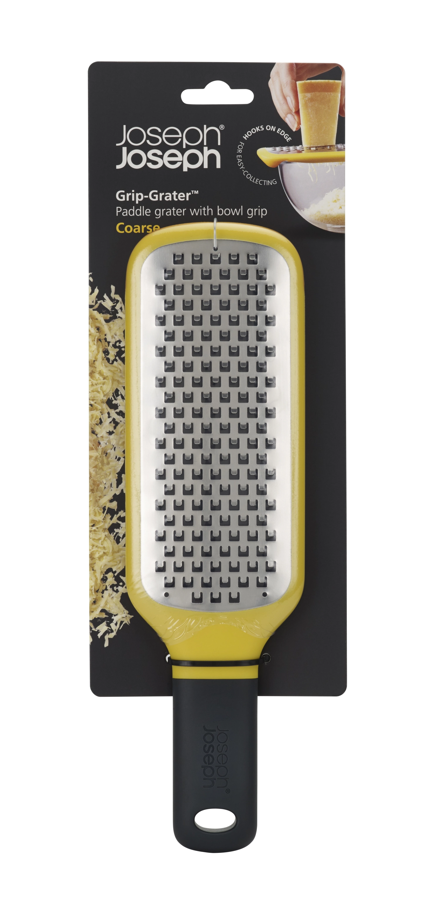 GripGrater Flachreibe mit Schüsselnut Grob