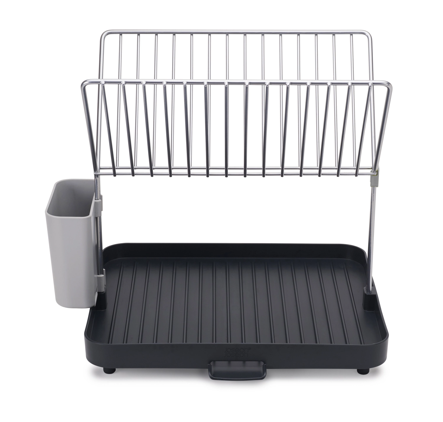 Y-rack égouttoir à vaisselle avec grille, gris