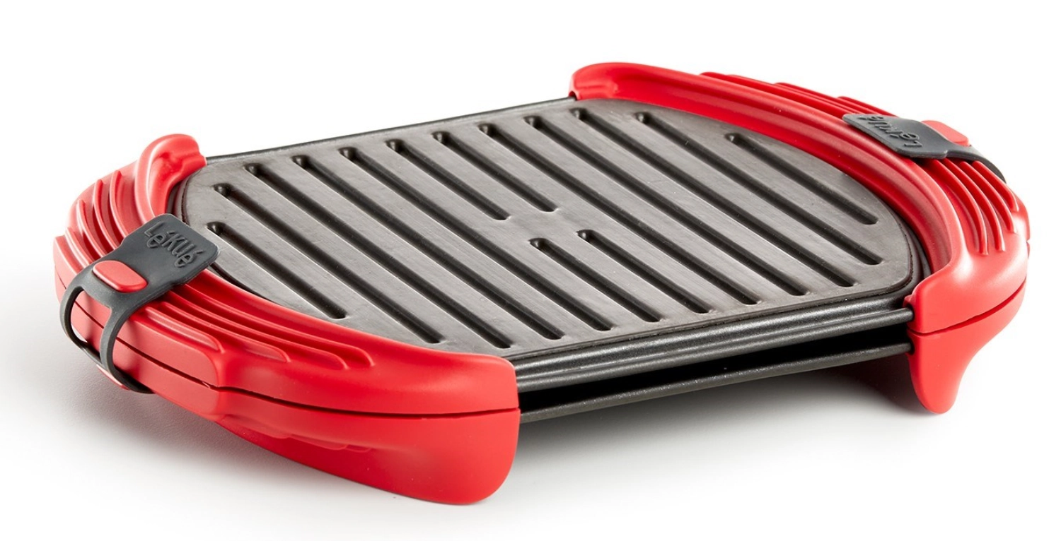 Microwave grill 3-4 p rouge
