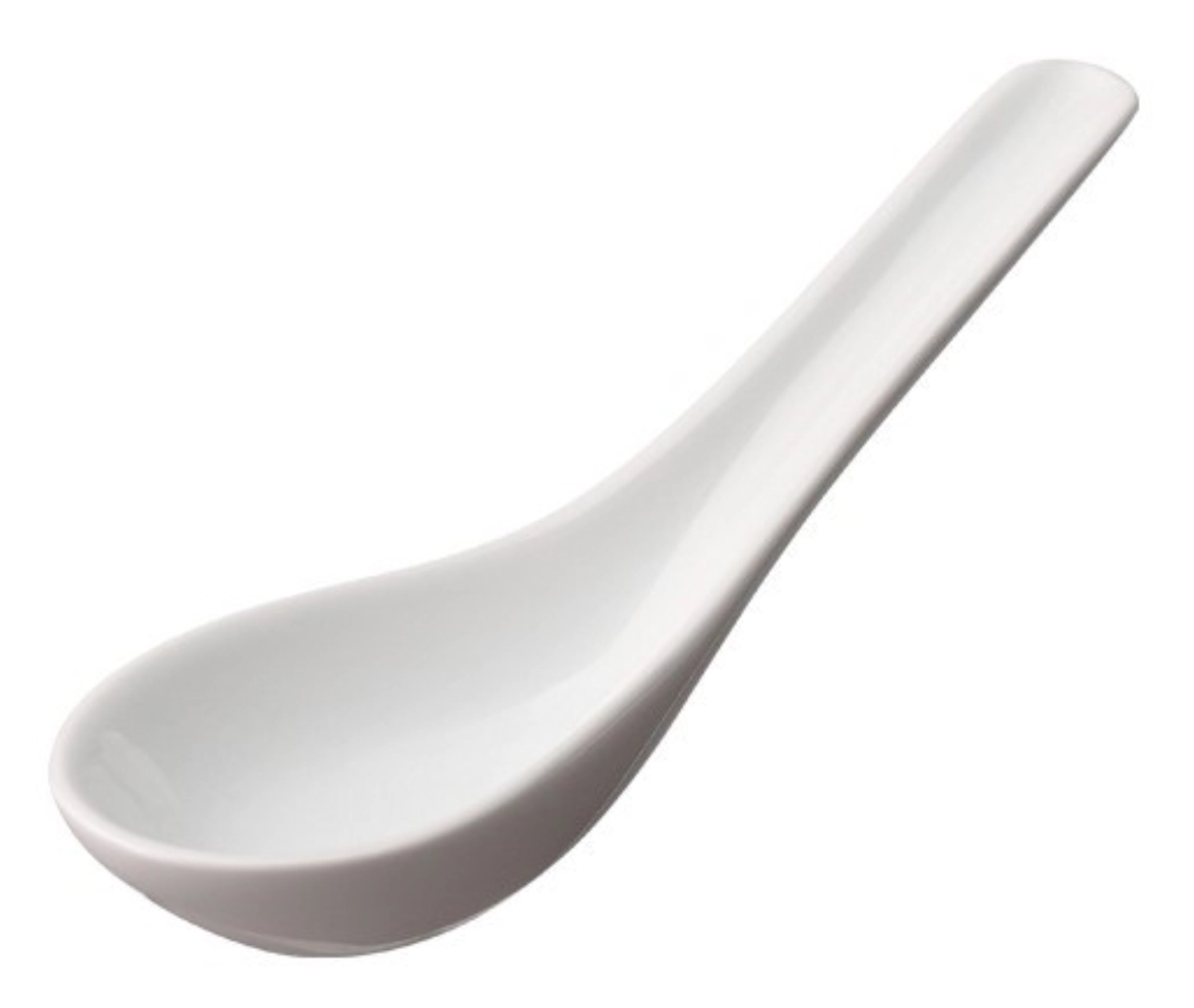 Serie flute 13.5cm cuillère à soupe blanche