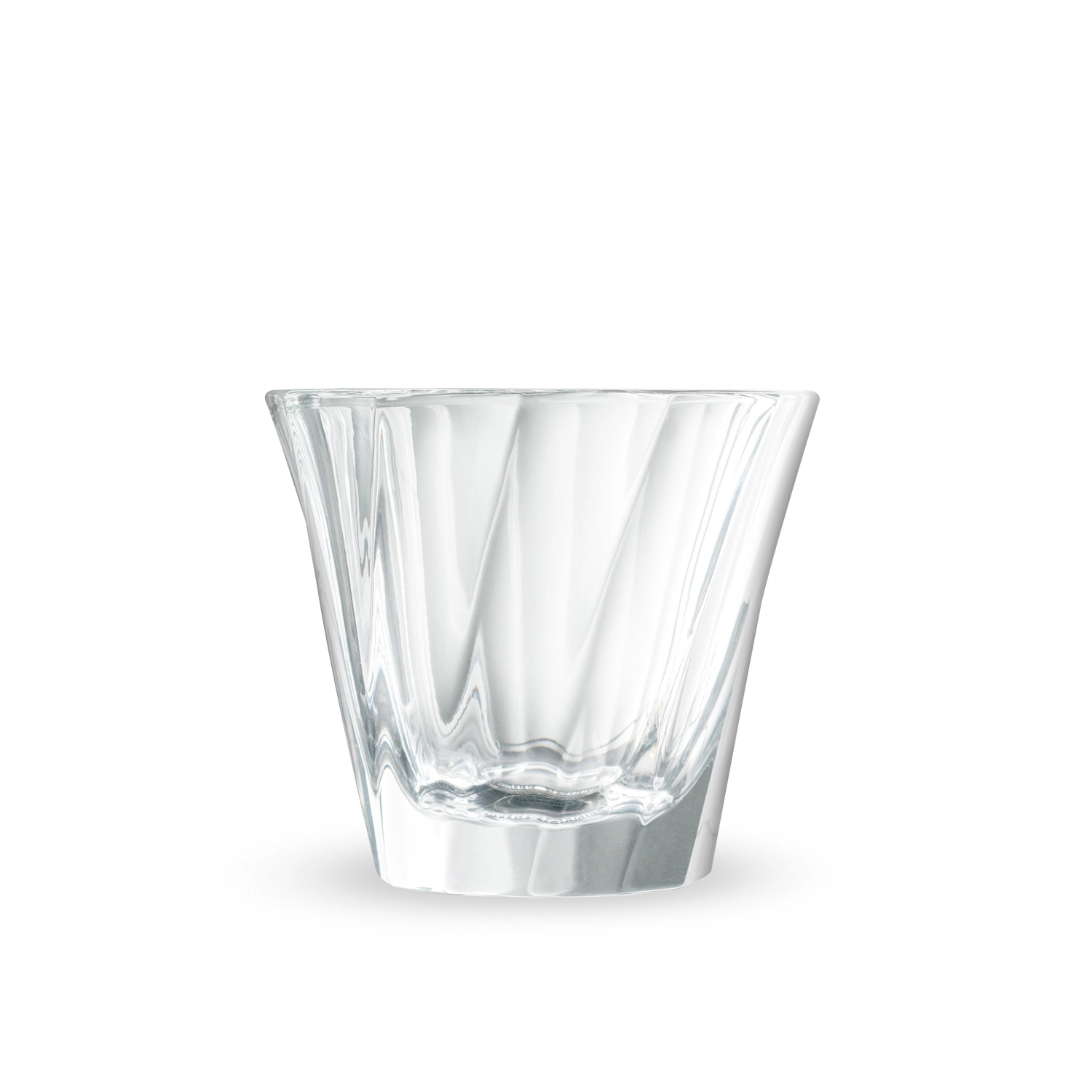 120ml twisted cortado verre clair, urban glass