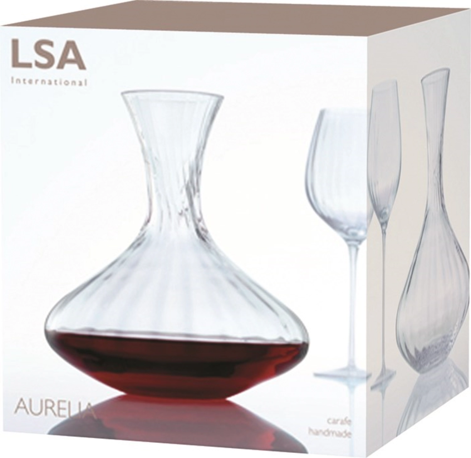 Aurelia carafe 1.8l optique transparent