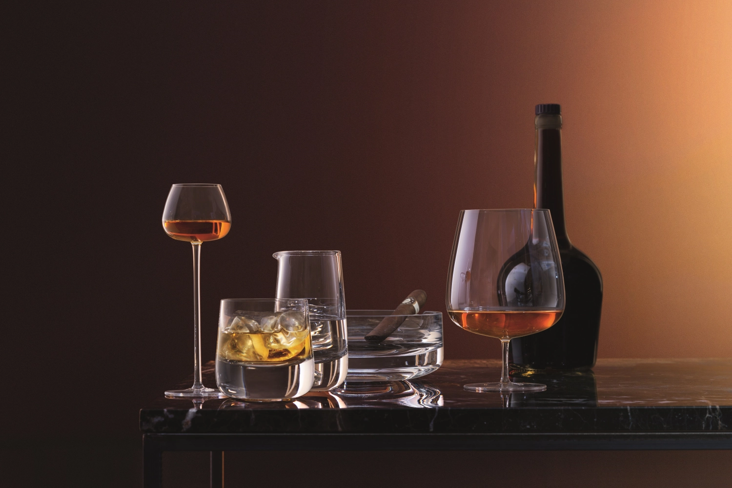 Set de 2 verres à whisky 220ml clair