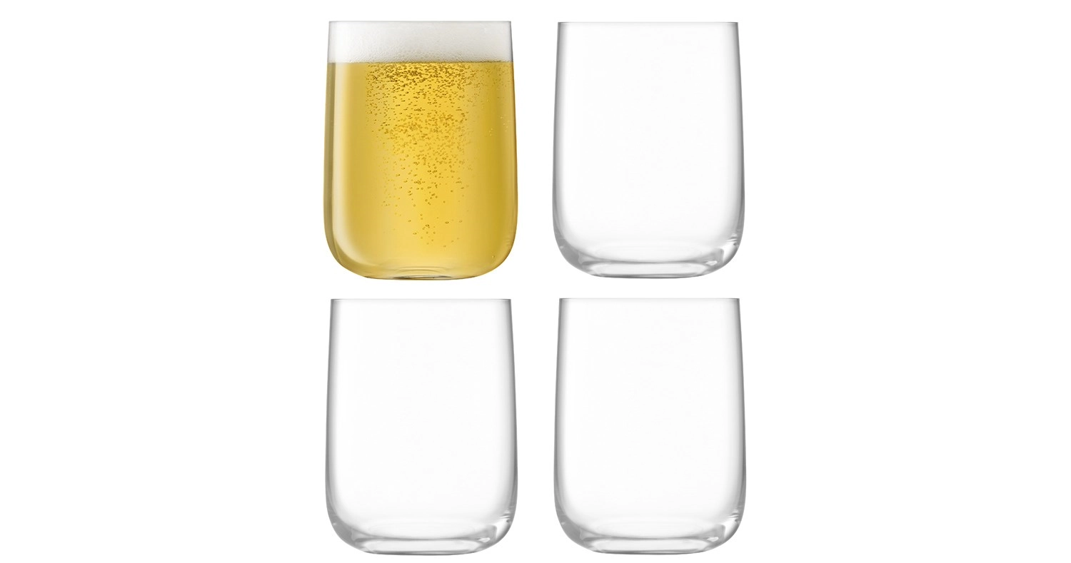 Set de 4 verres à bar borough 625ml clair