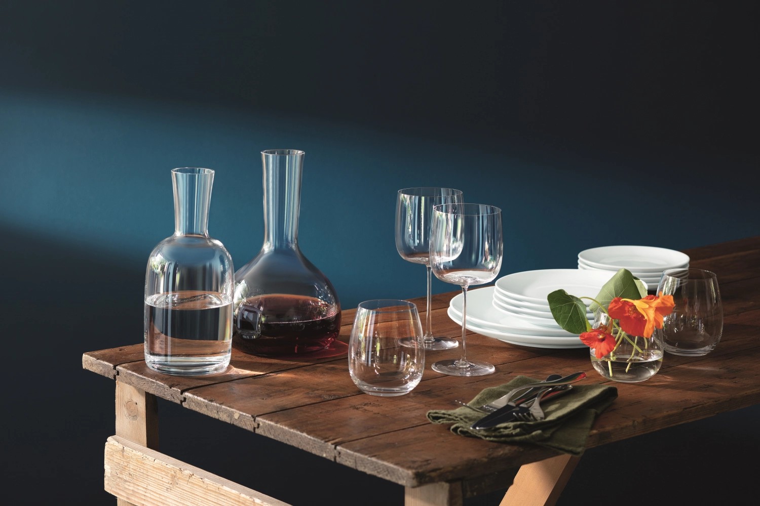 Set de 4 verres à vin borough 380ml clair