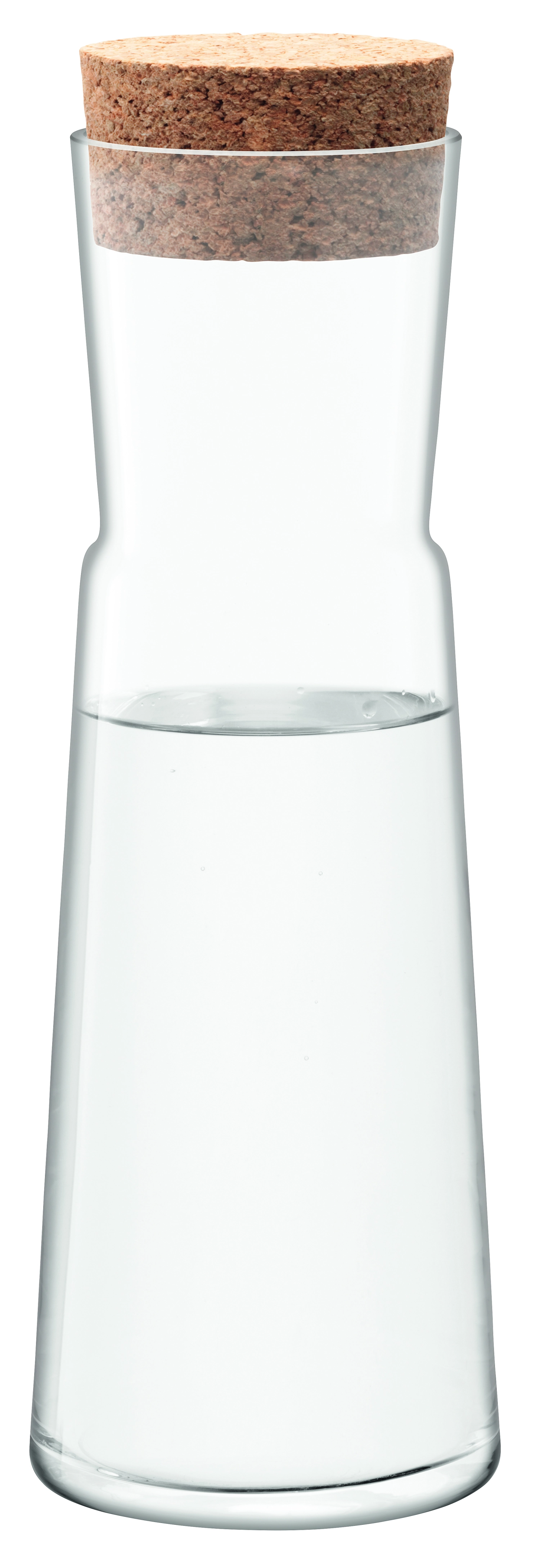 Gio carafe bouchon liège 1.35l - clair