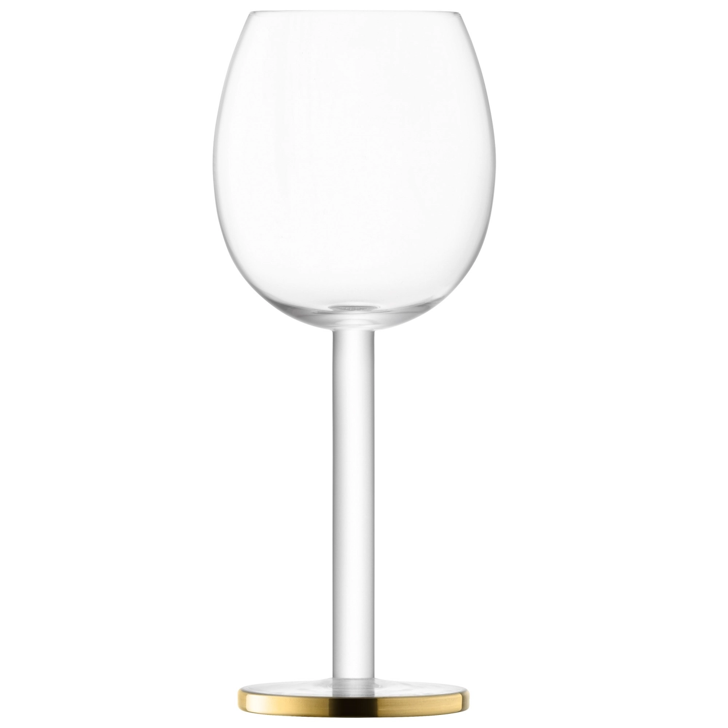 Set de 2 verres à vin luca 300ml - or