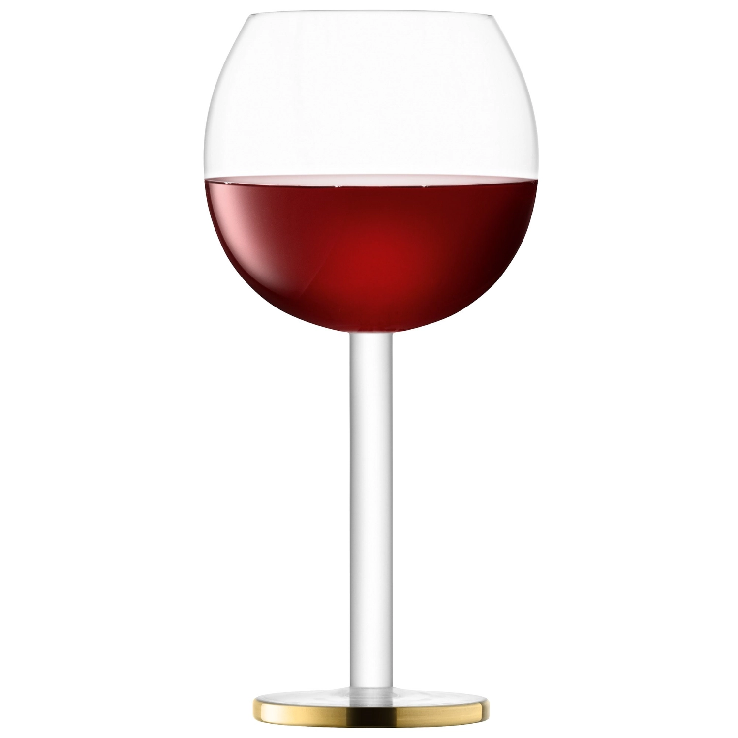 Set de 2 verres à vin luca 320ml - or