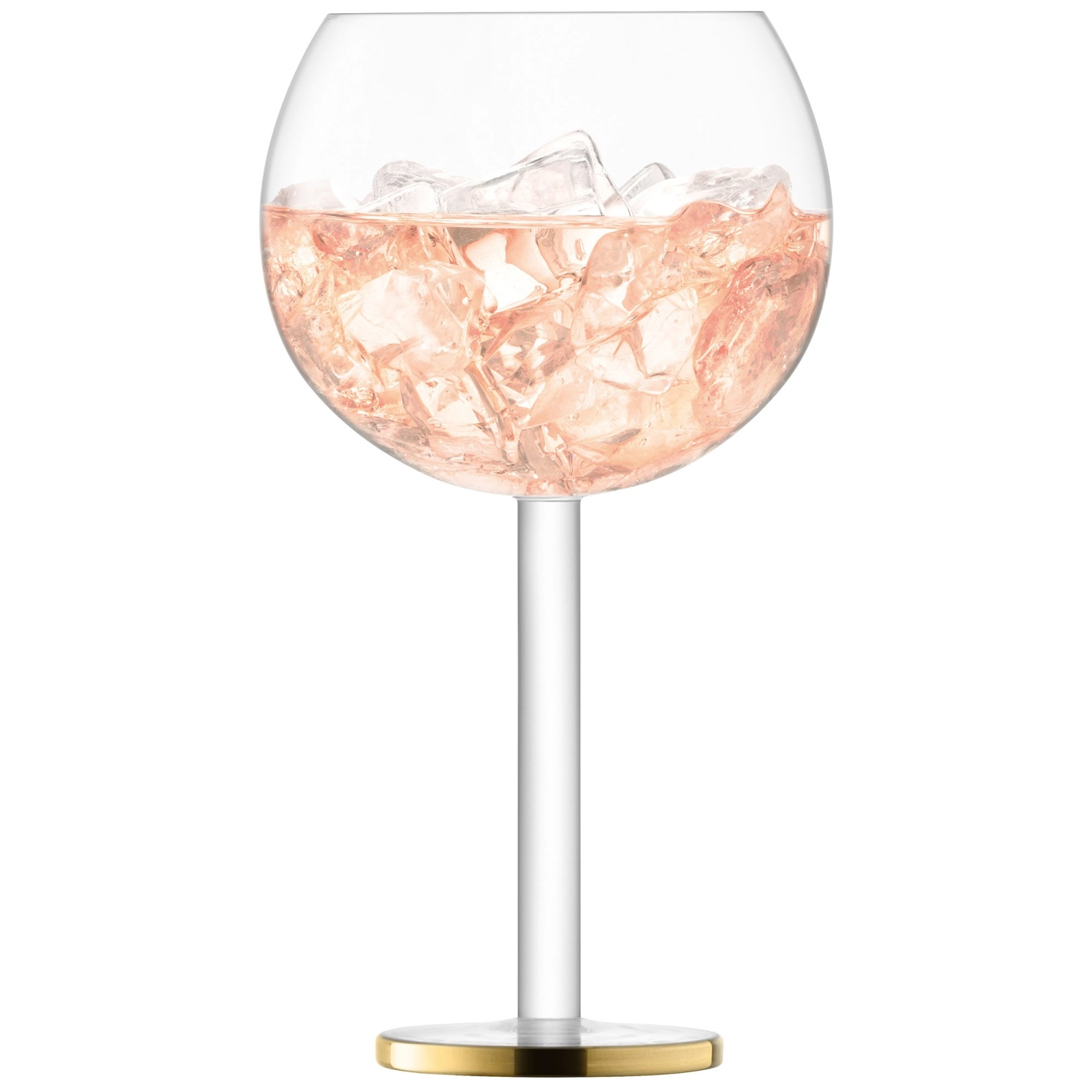 Set de 2 verres ballon luca 560ml - or