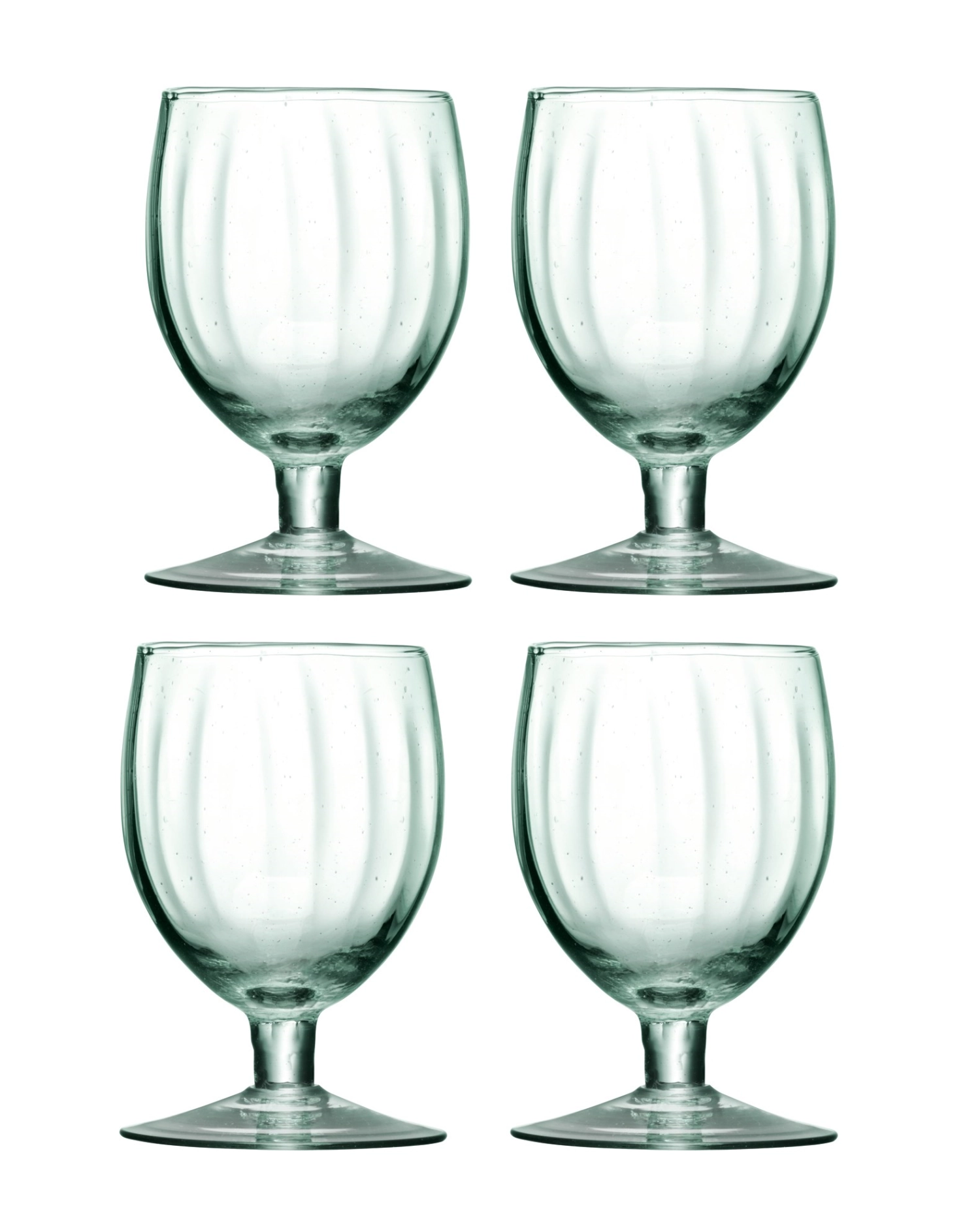 Set de 4 verres à vin mia 350ml - recy. optique