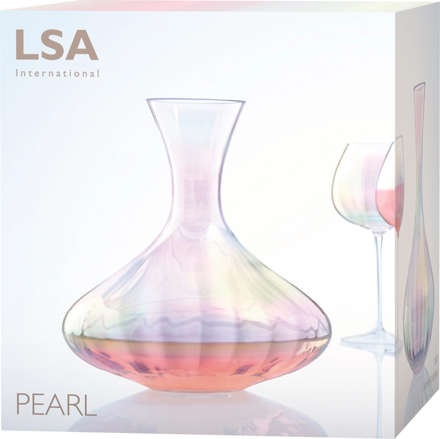 Pearl carafe 2.4l - nacre