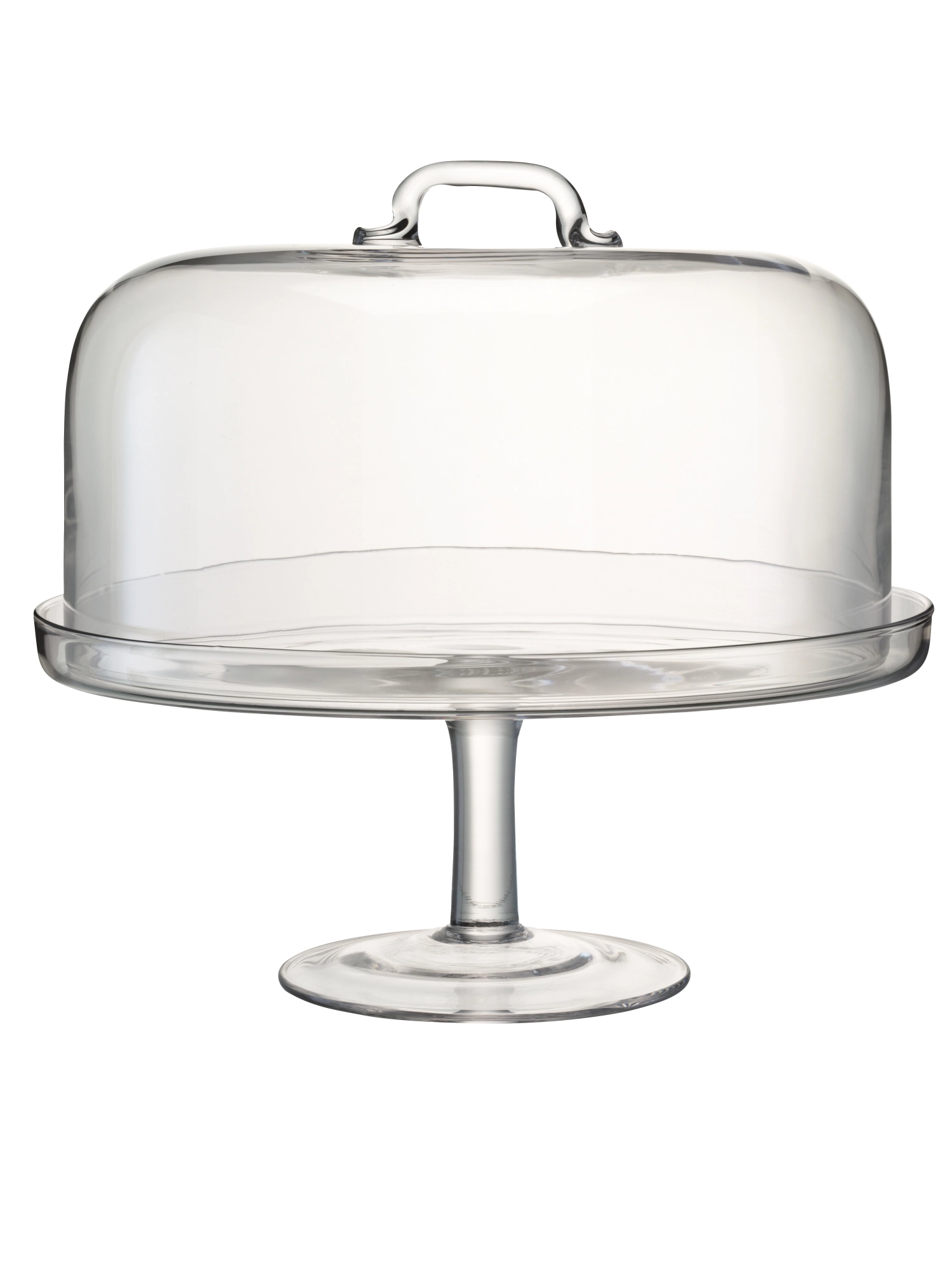 Serve plateau à gâteau & cloche ø34.5cm/ø32cm transparent