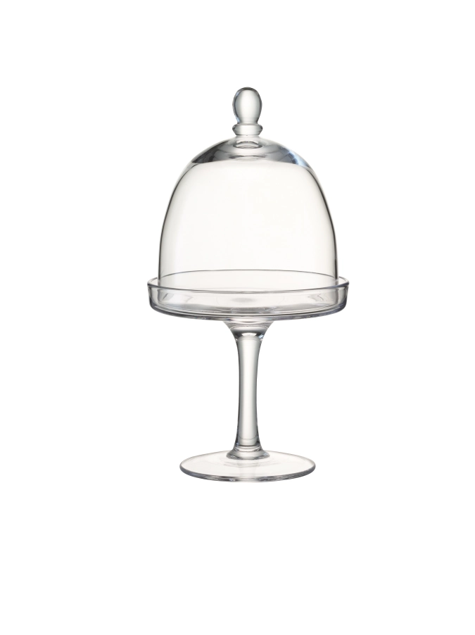 Serve Platte Haube D15cm D14cm transparent