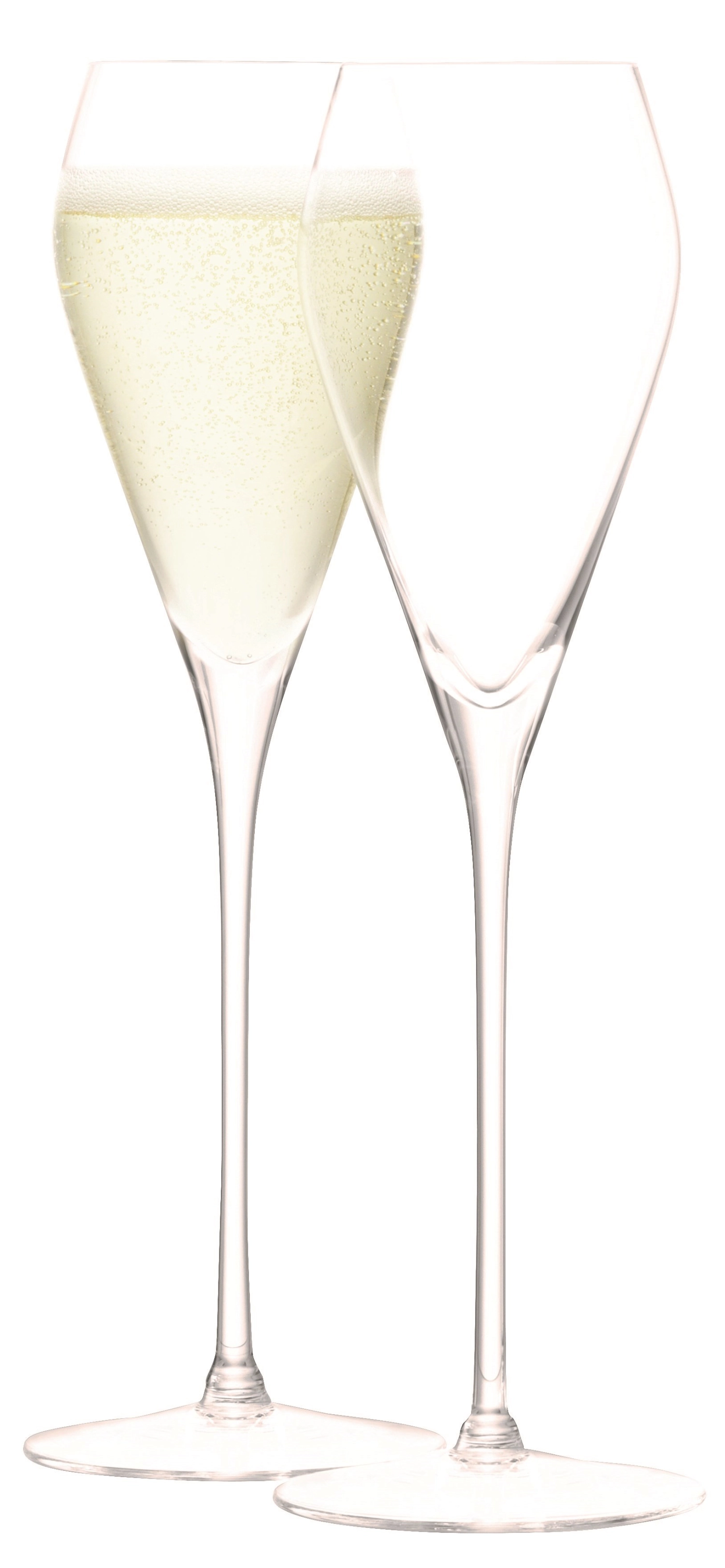 Set de 2 verres à prosecco wine 250ml - clair