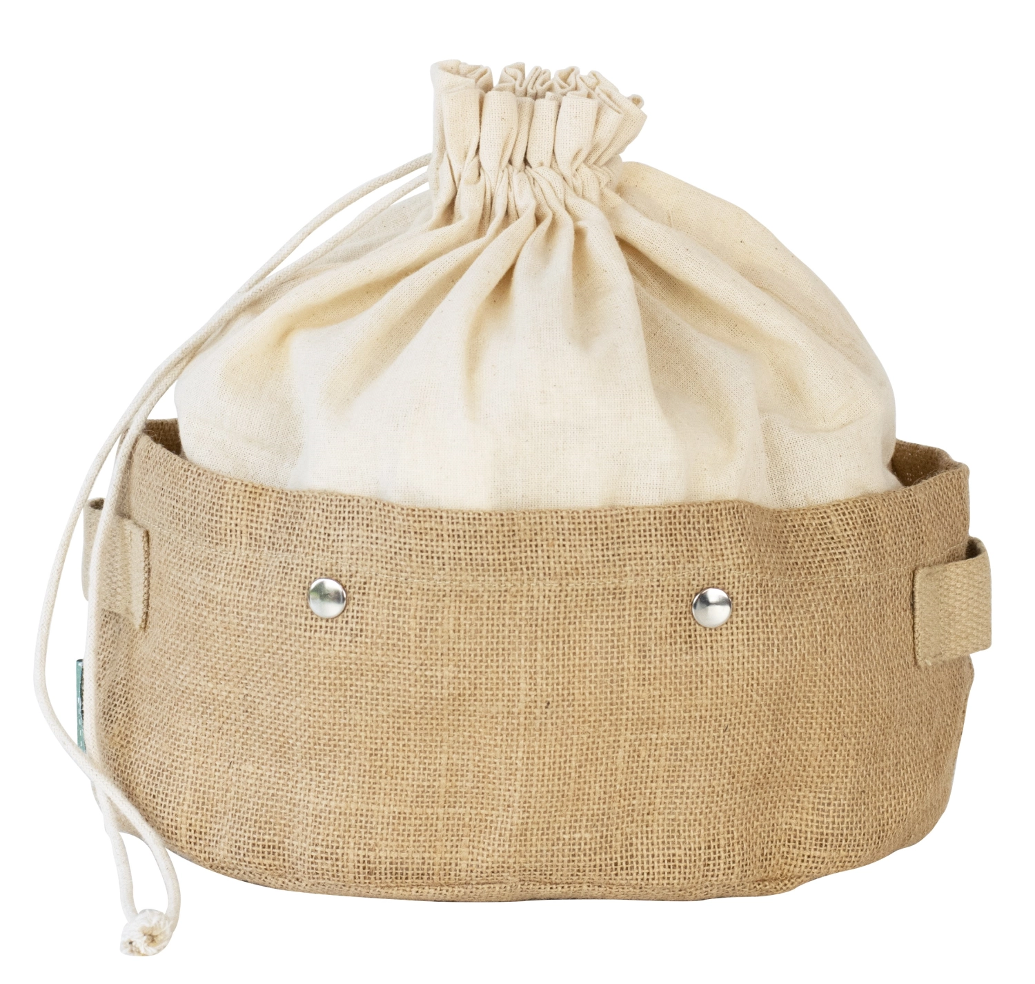 Pebbly sac de rangement avec sac amovible, natural m