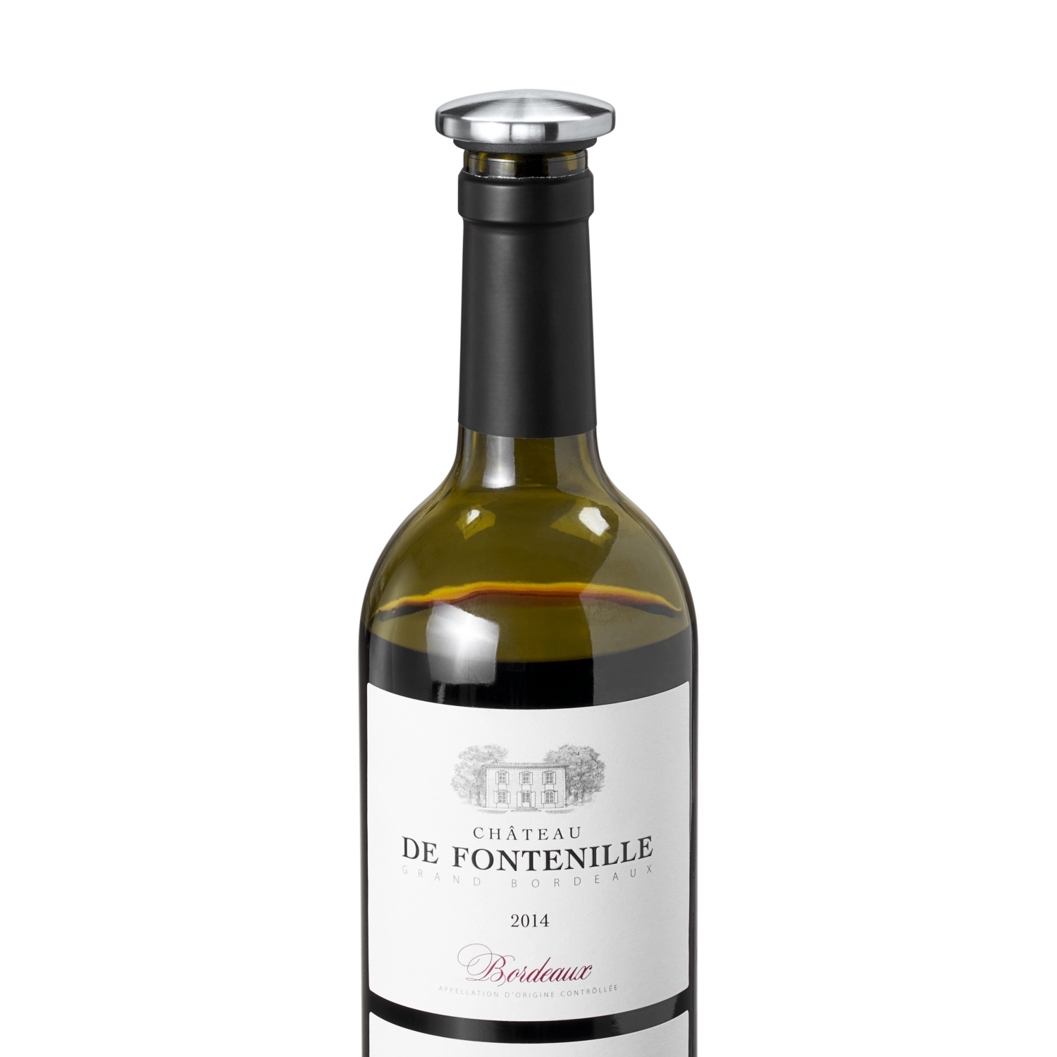 GG stl bouchon de bouteille de vin, set de 2 pièces