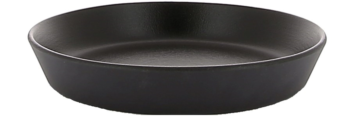 Equinoxe assiette haute ø 14 cm, h : 2.5 cm, 20 cl, noir