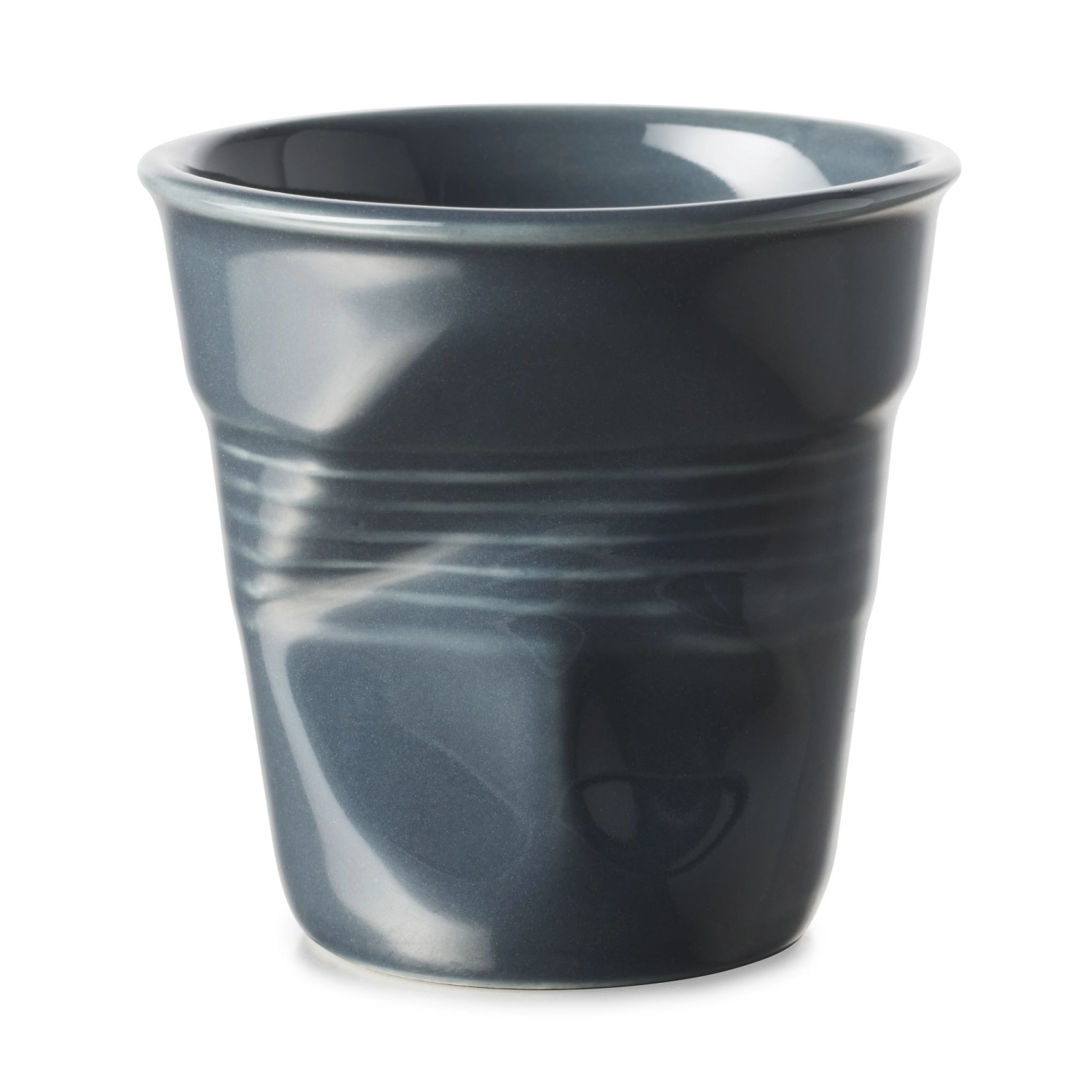 Gobelet à froisser espresso graphite 8cl