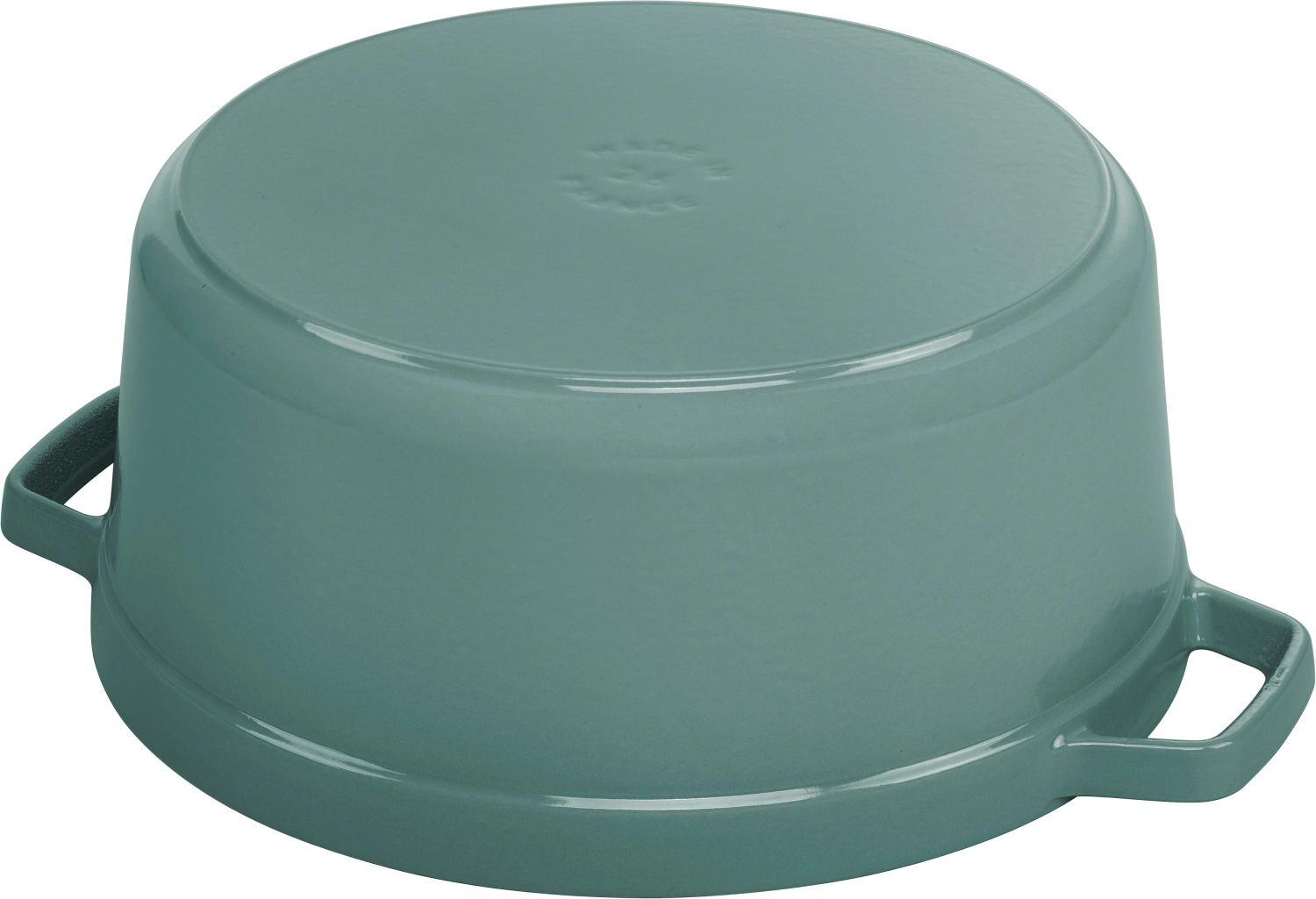 Cocotte 26 cm, ronde, eucalyptus, fonte 5.25l