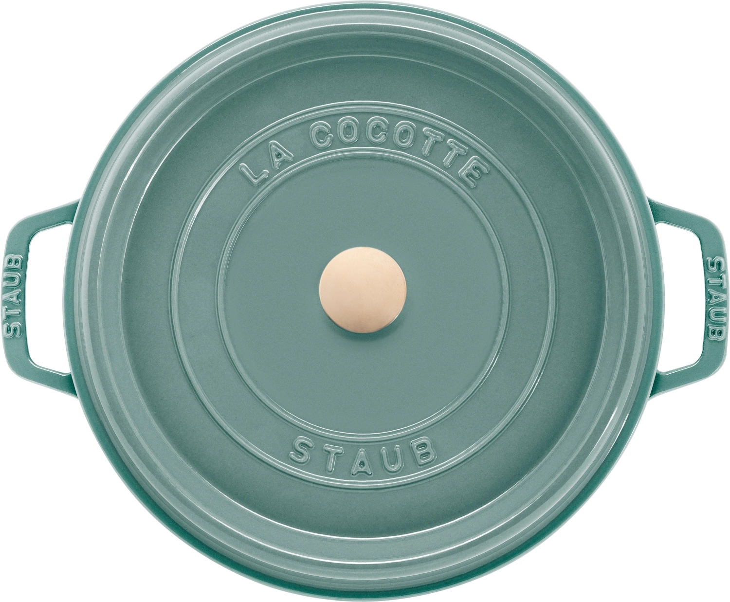 Cocotte 26 cm, ronde, eucalyptus, fonte 5.25l