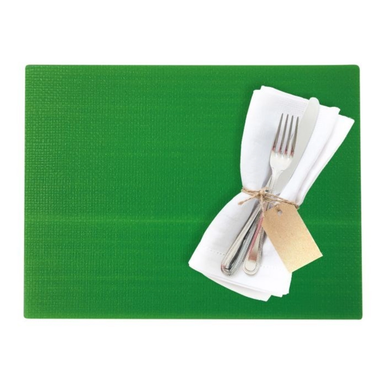 Set de table pp coolorista, carré, vert pomme, 45x32.5cm