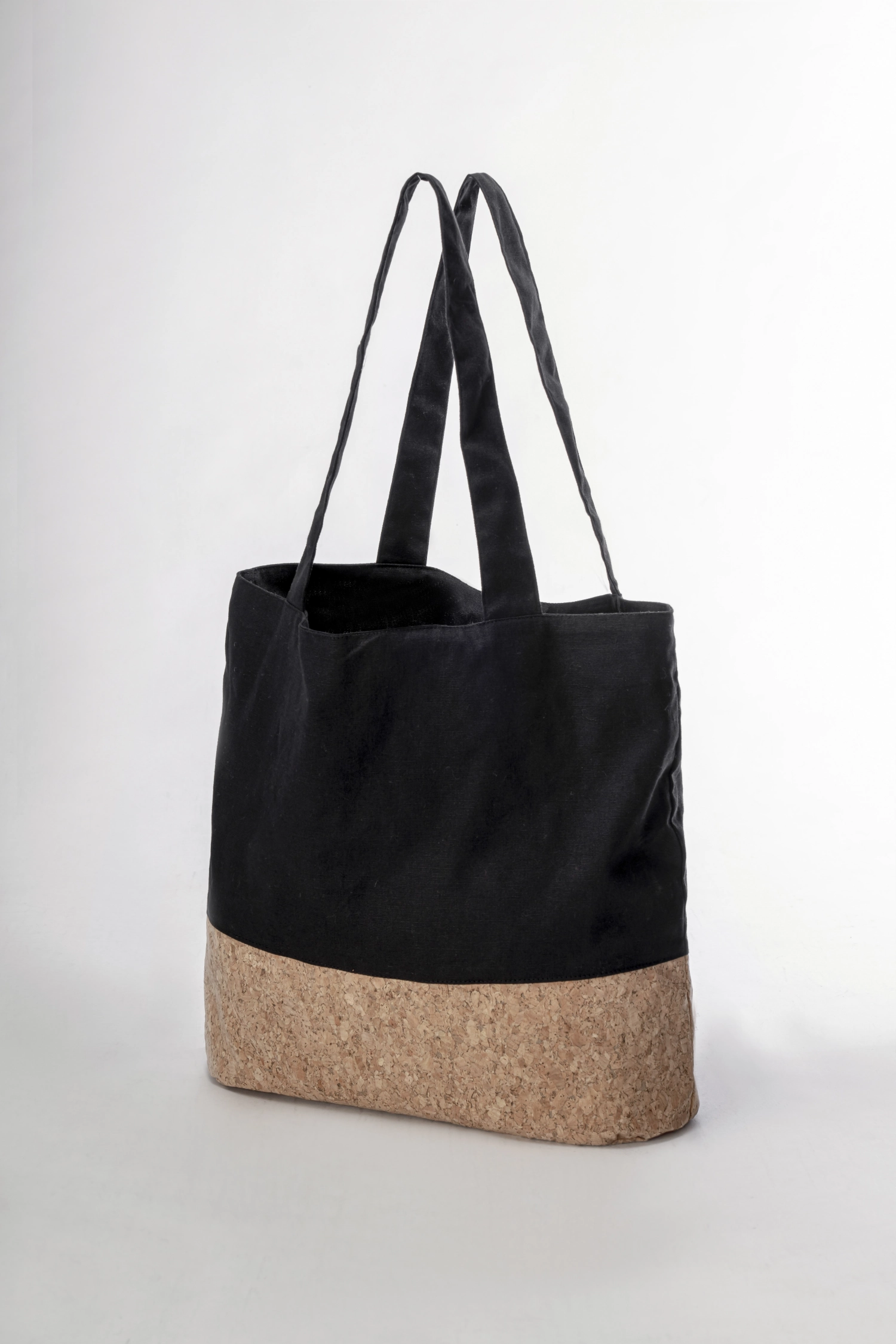 Everyday bag jute et liège foncé, 42x36x13cm, 20l