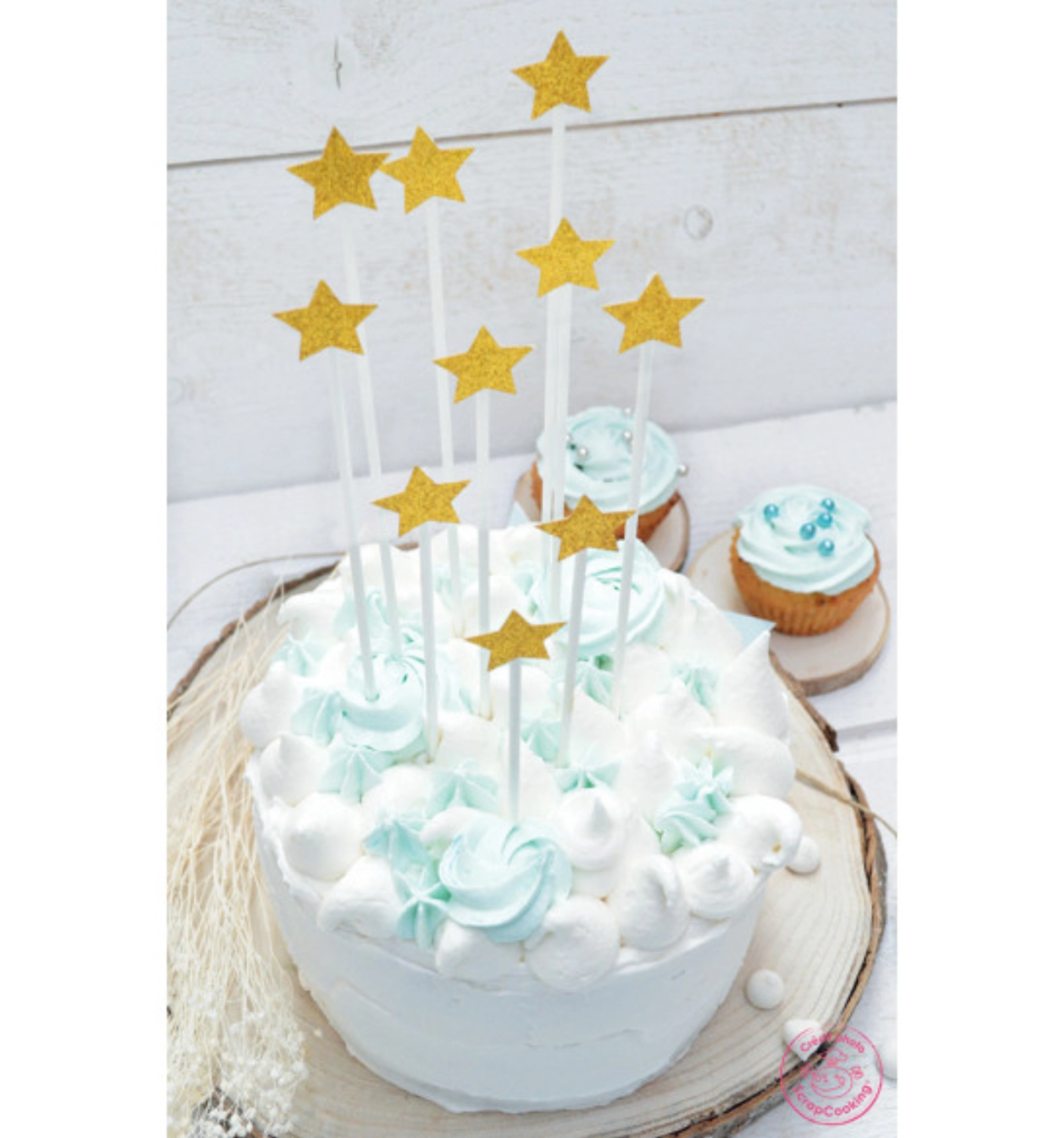 10er Set Cake Toppers