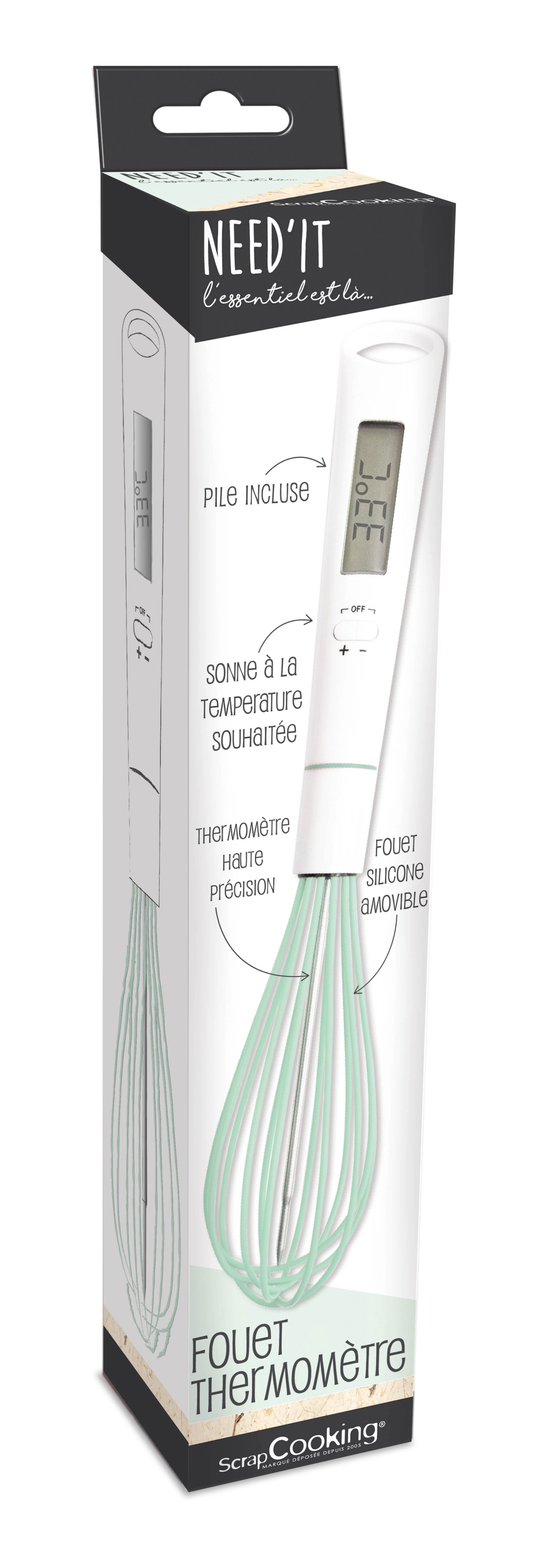 Schneebesen-Thermometer