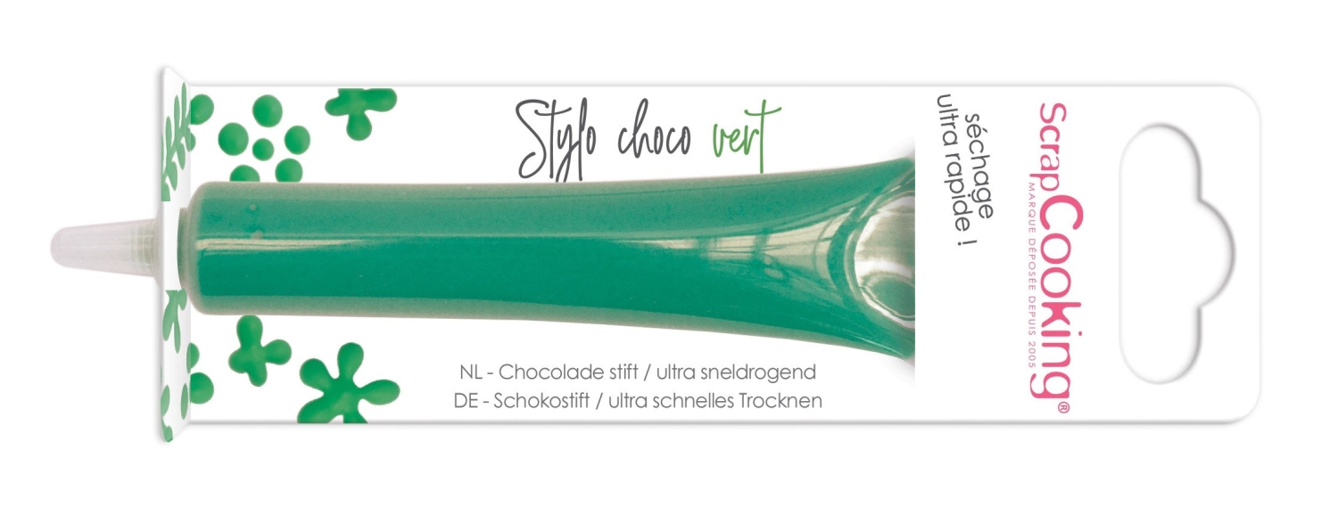 Stylo saveur chocolat vert 25g