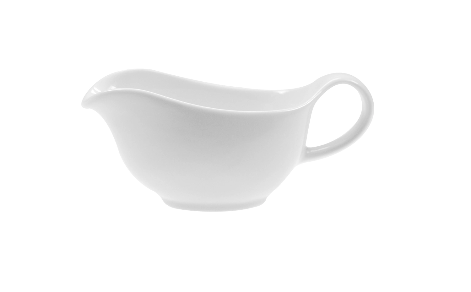 Saucière porcelaine uni blanc 0.05lt