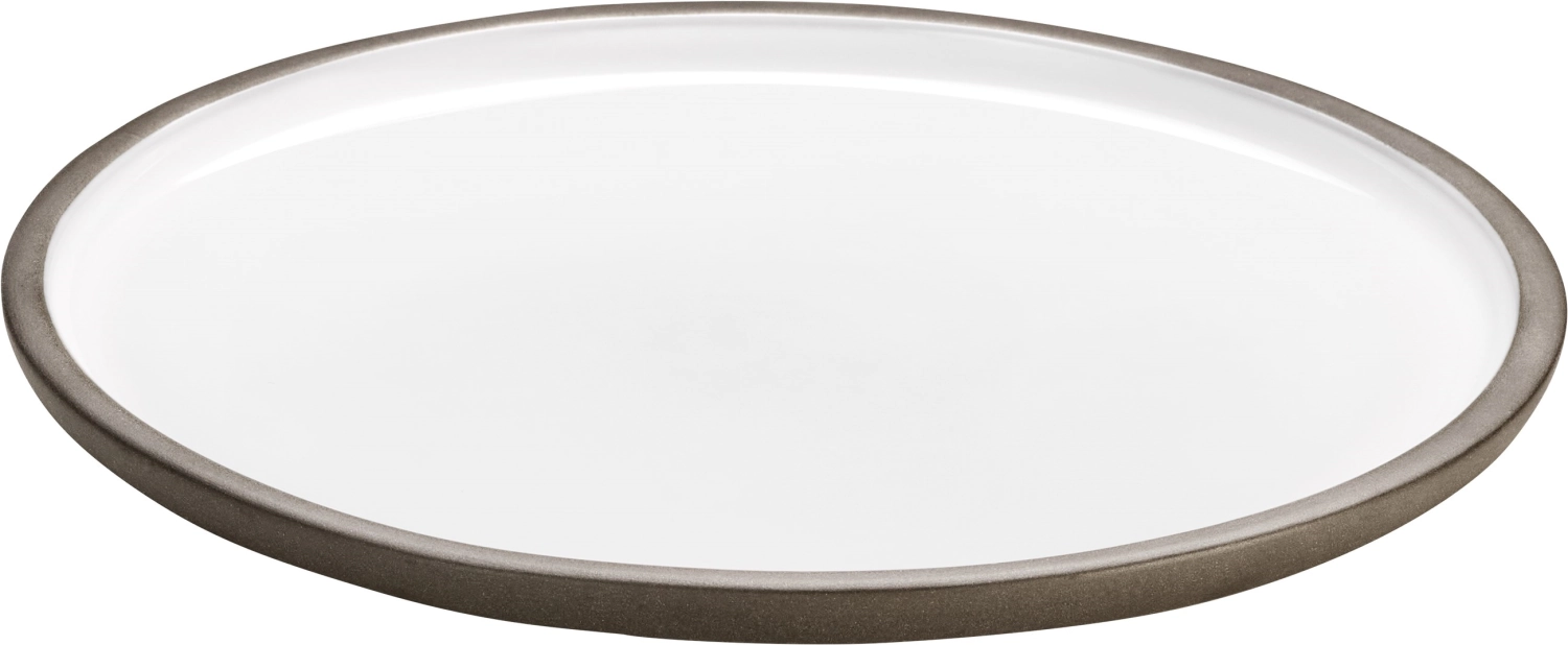 Playground renew assiette plate blanc 22cm