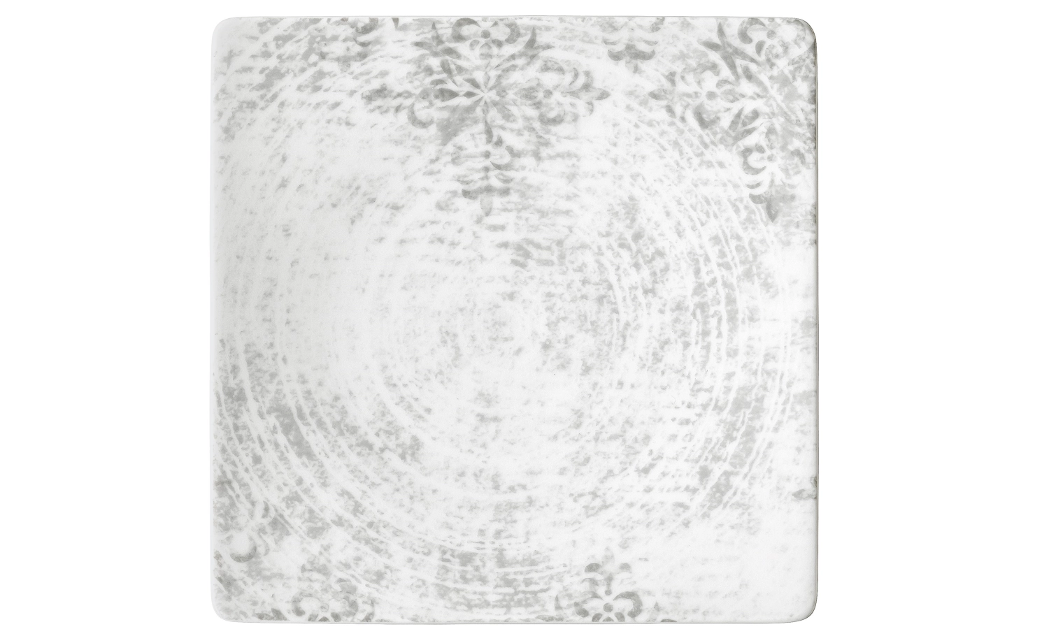 Shabby Chic 63071 Teller halbtief coupe eckig 12cm