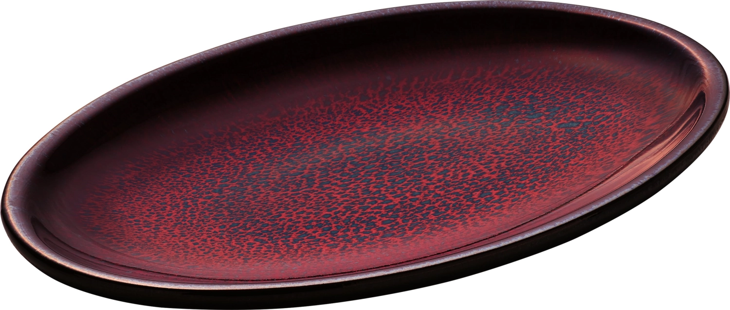 Glow platter oval 26cm