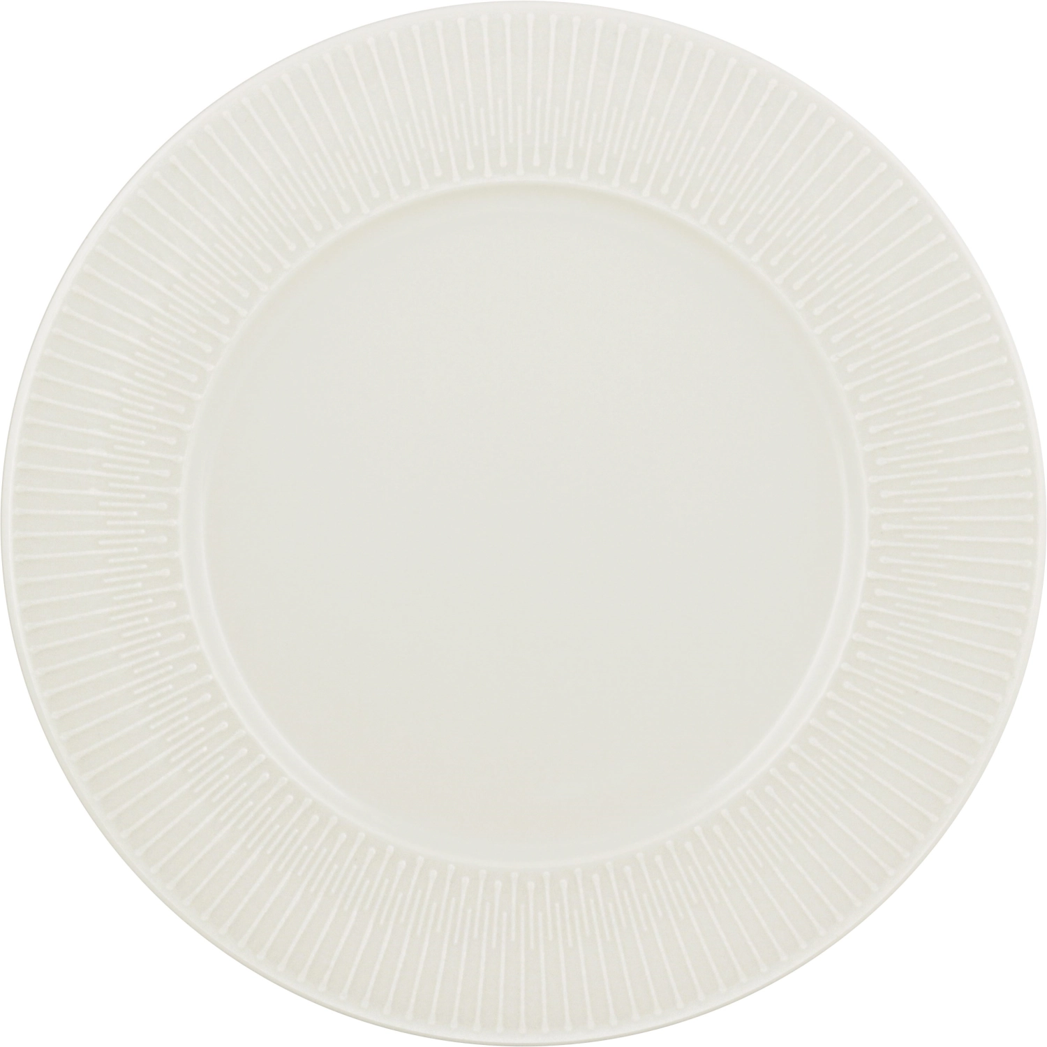 Delight Vibes Assiette plate ronde drapeau relief 21cm