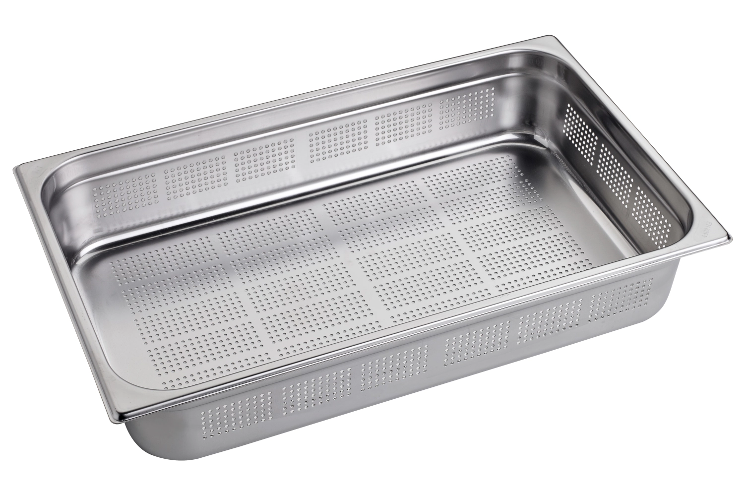 Bac gn 1/1 100 inox perforé 53x32.5cm h10cm