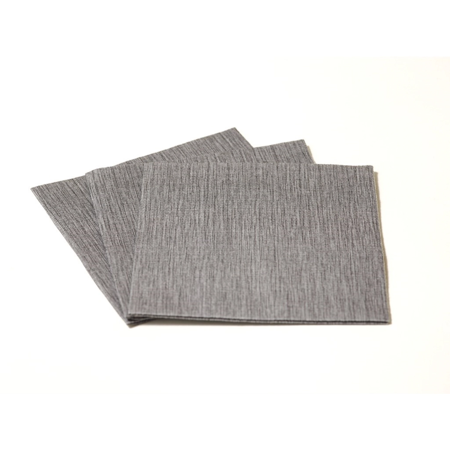 Serviette de table 25x25, gris foncé, 20 pcs.