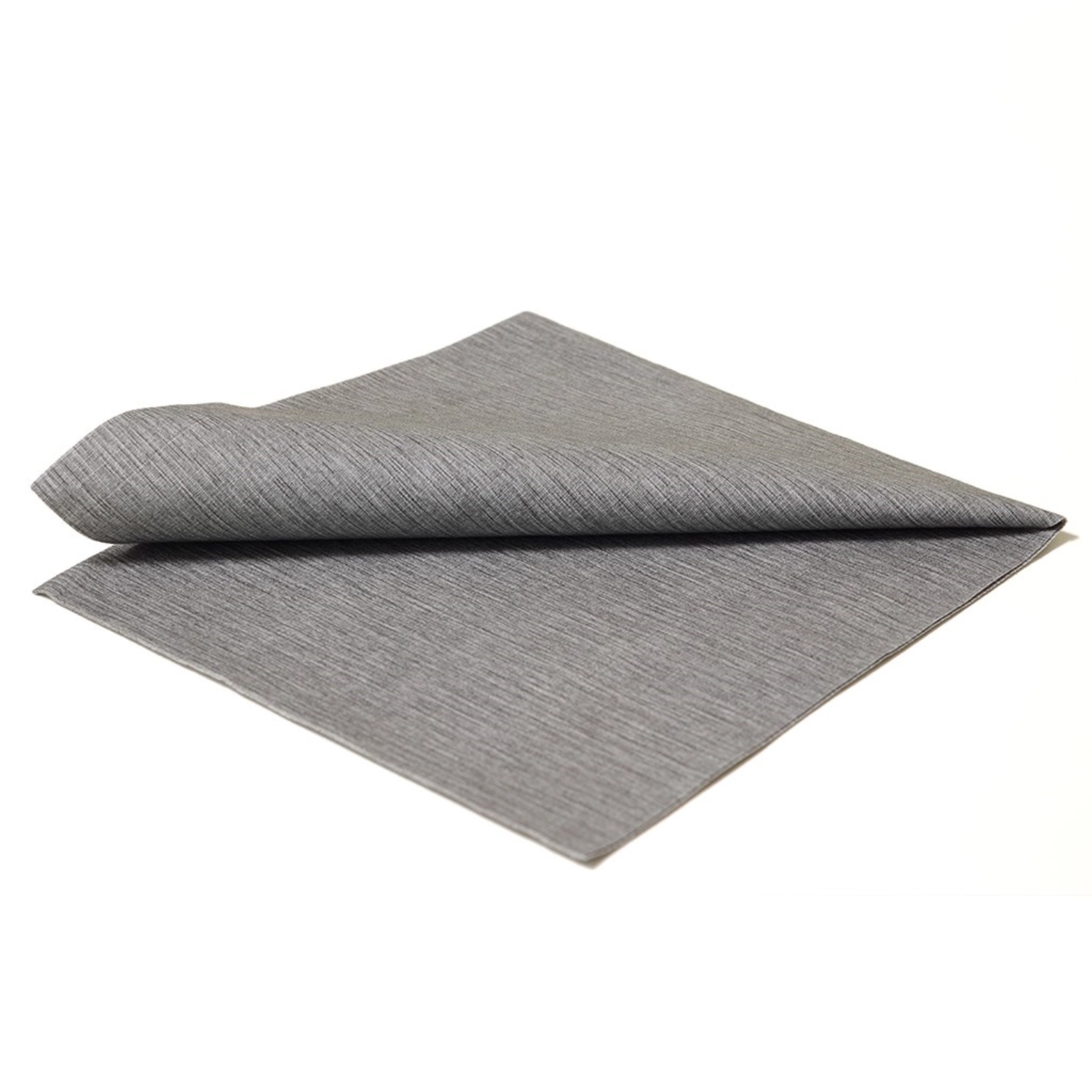 Serviette de table 40x40cm, gris foncé, 15 pcs.