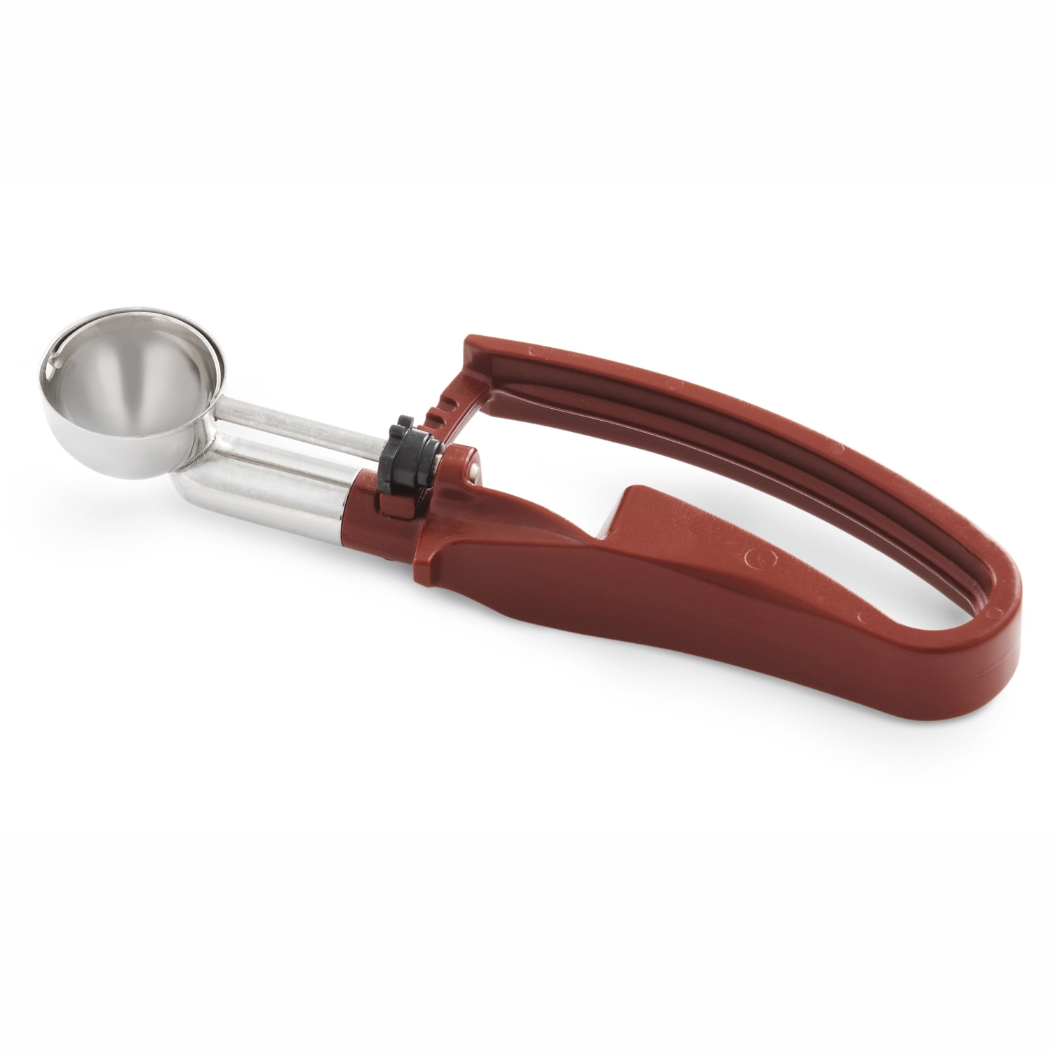 Portionierer mit Griff rot 2.4cm