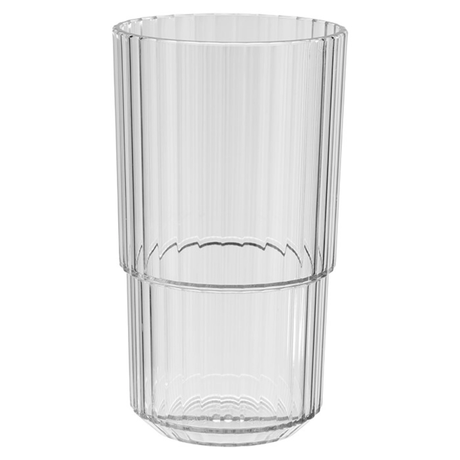 Trinkbecher Linea transparent