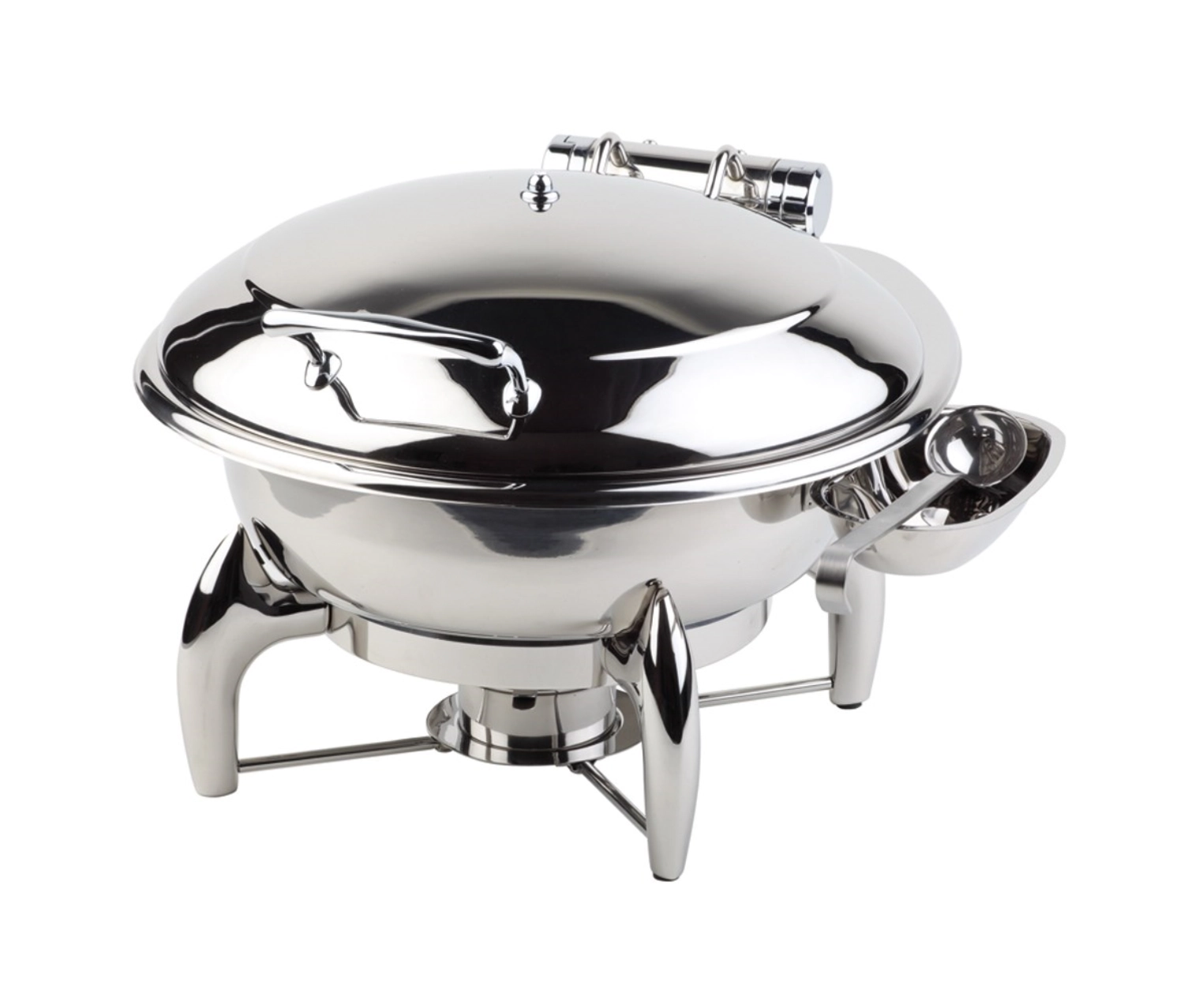 Chafing Dish rund D38.5cm, Deckel mit Glaseinsatz