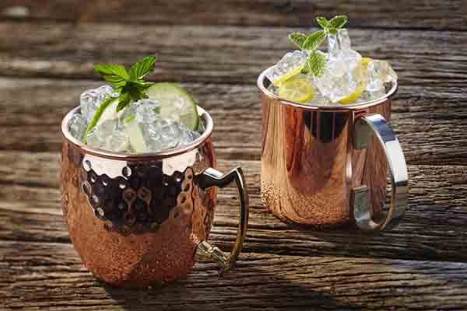 Mug moscow mule acier inoxydable aspect cuivre 0.5lt.