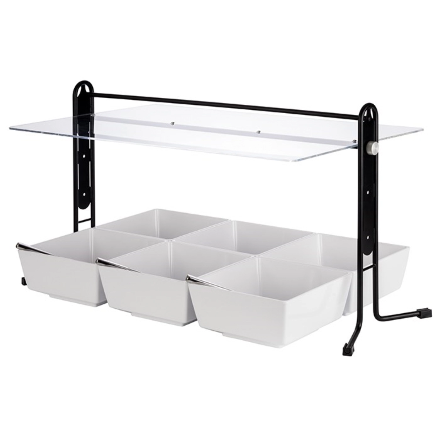 Hygieneschutz BUFFET GUARD 93x53x50.5cm Gestell Metall