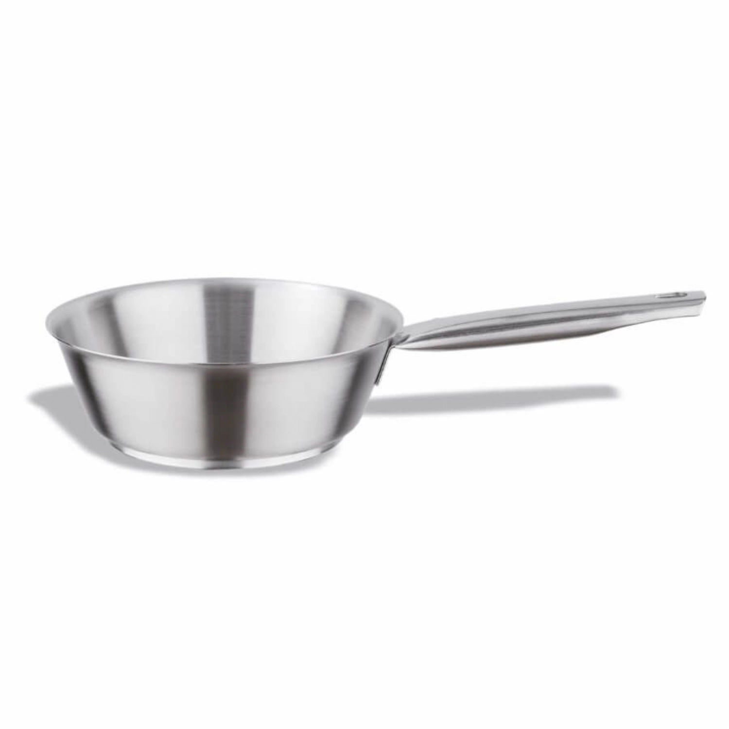 Sauteuse evasée inox-pro acier inoxydable 16 cm