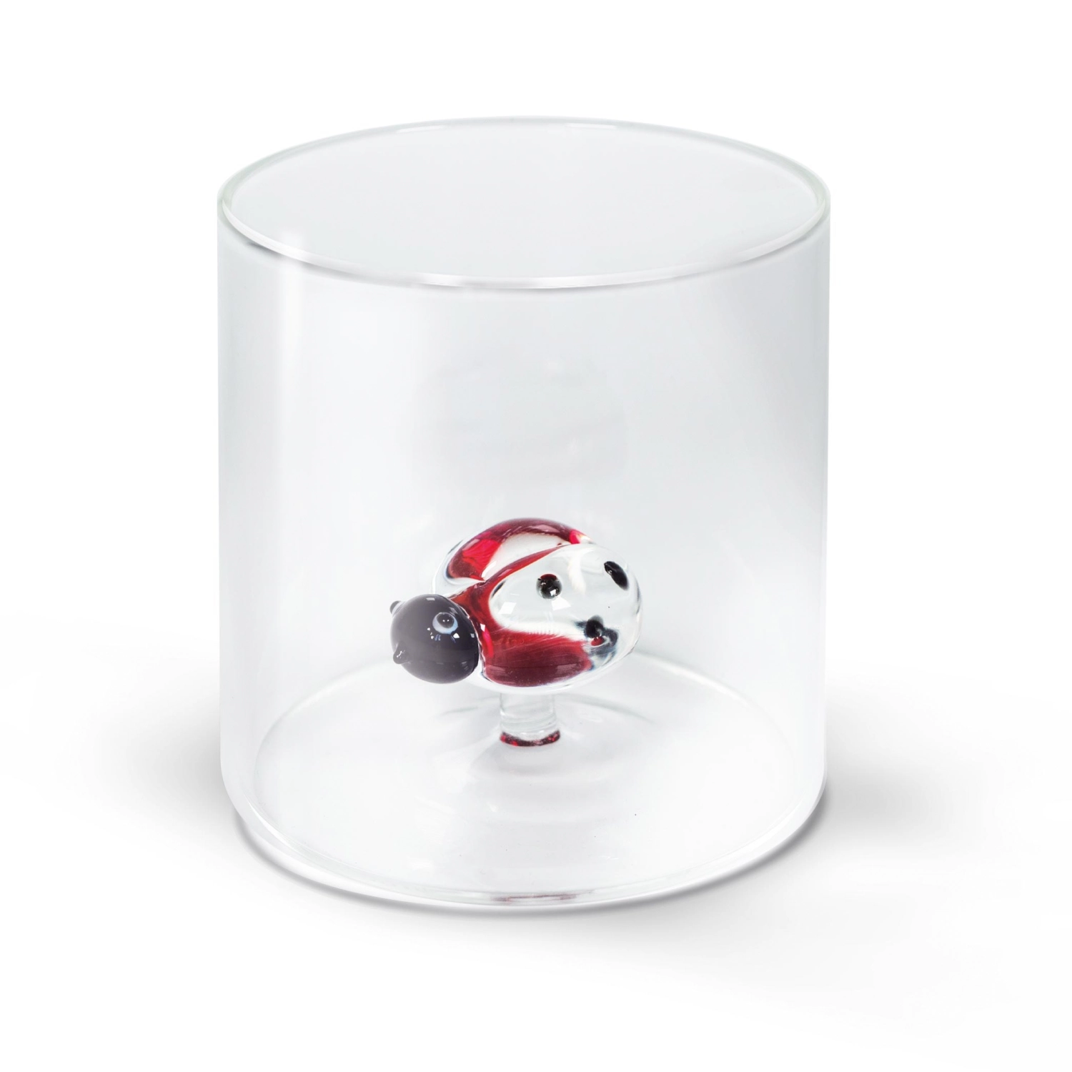 Verre en borosilicate 250 ml coccinelle