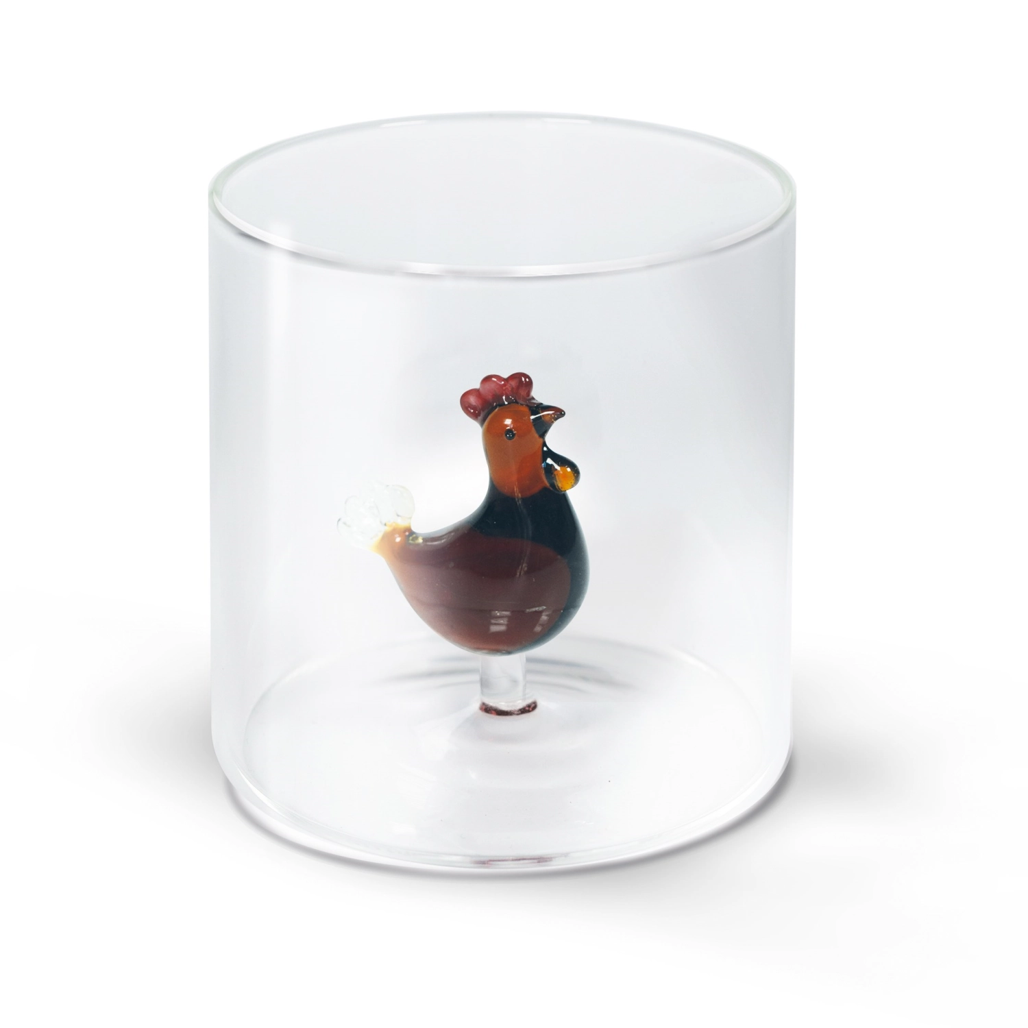 Verre en borosilicate 250 ml coq