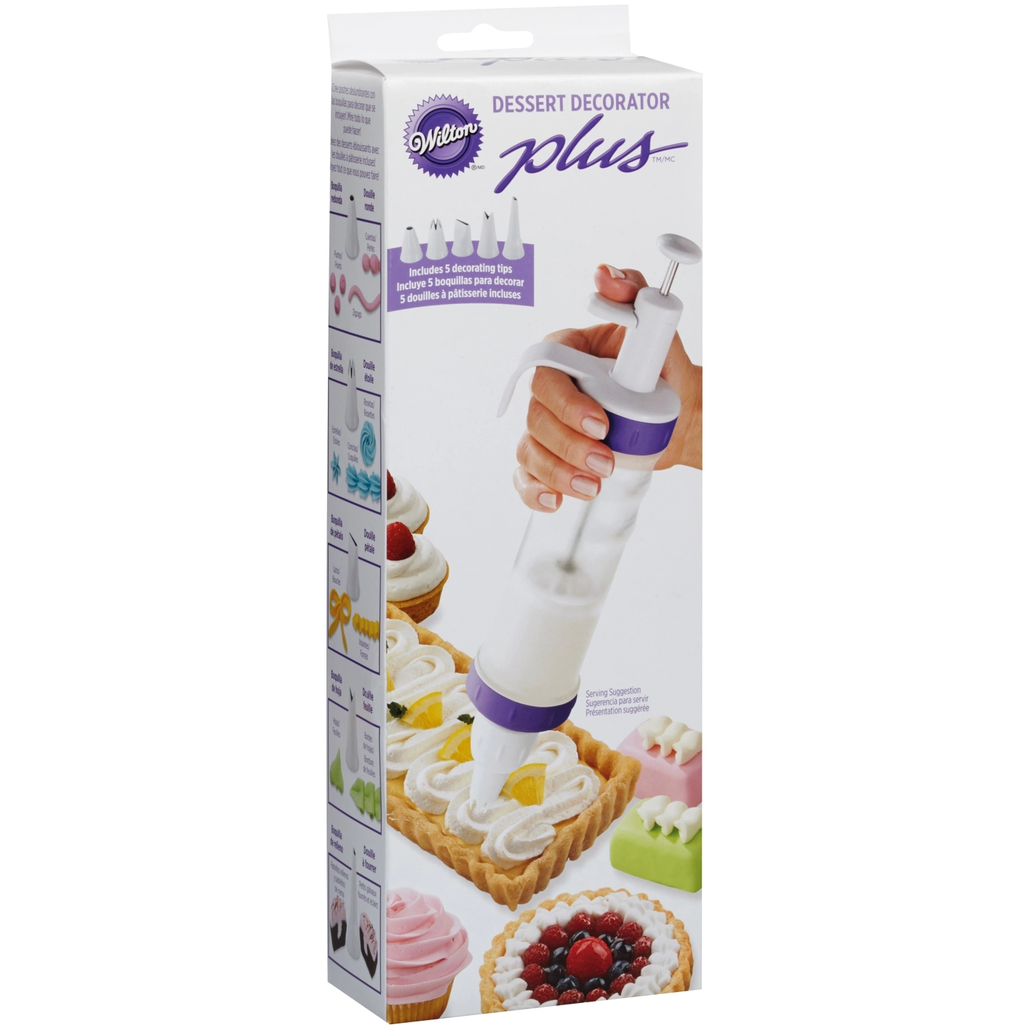 Wilton seringue à décorer pour desserts plus